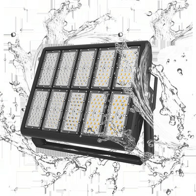 لامپ های زمین تنیس LED Floodlight سری Opsun 400W 500W، نورپردازی LED با دکل بالا