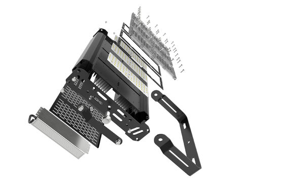 80W-250W IP65 چراغ حیاط LED چراغ های سیلابی چند منظوره